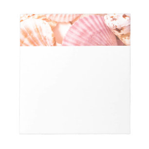 Pink Seashells Notepad