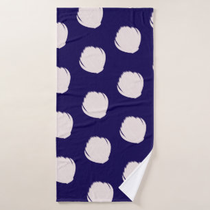 Pink Seashells Pattern Beach Bath Towel