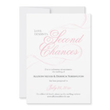 Pink Second Chances Wedding Postponement