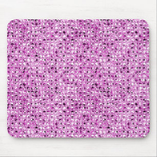 pink sequin effect mousepad