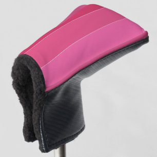 Pink Shades of Hawaii Stripes Golf Head Cover