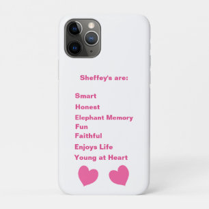 Pink Sheffey Acronym iPhone 11 Pro Case