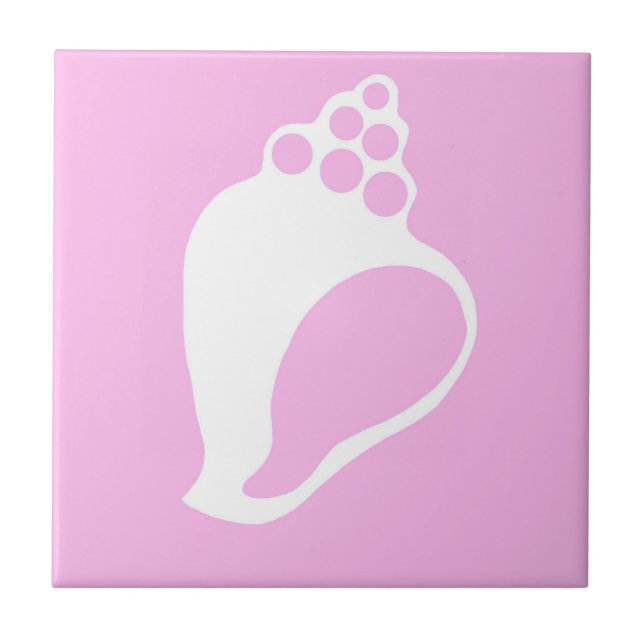 Pink Shell Tile (Front)