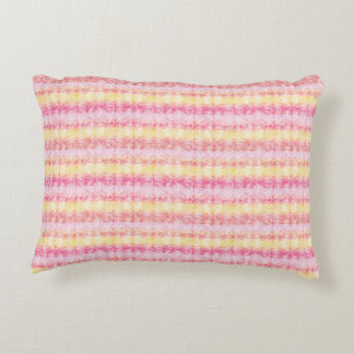 Pink Shibori Tye Die Accent Pillow