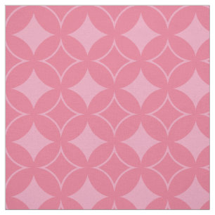 Pink shippo pattern fabric