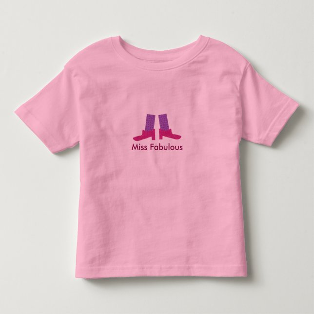 Pink Shoes Custom Tee (Front)