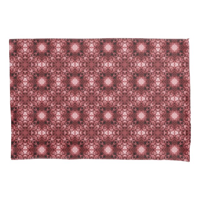 Pink Signature Goth Patterned Pillowcase (Front)