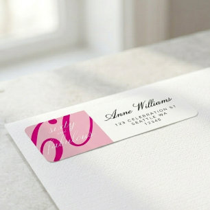 Pink Sixty and Fabulous Script 60th Birthday Party