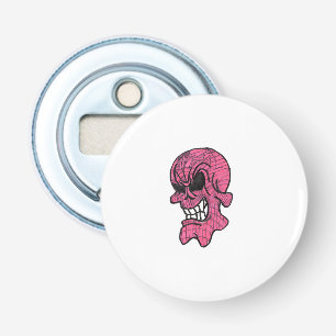 Pink Skull Bottle Opener