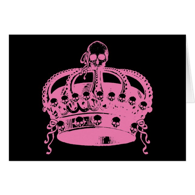 Pink Skull Crown (Front Horizontal)