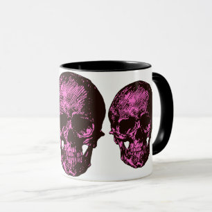 Pink Skull Mug