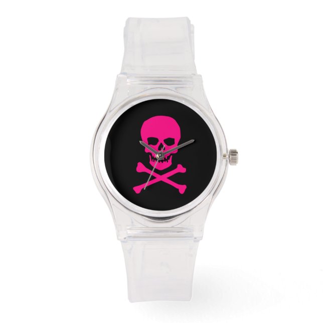 Pink Skull Watch (Front)