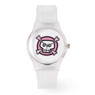 Pink Skull Watch
