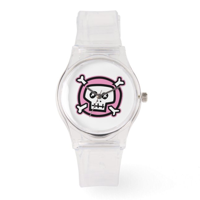 Pink Skull Watch (Front)