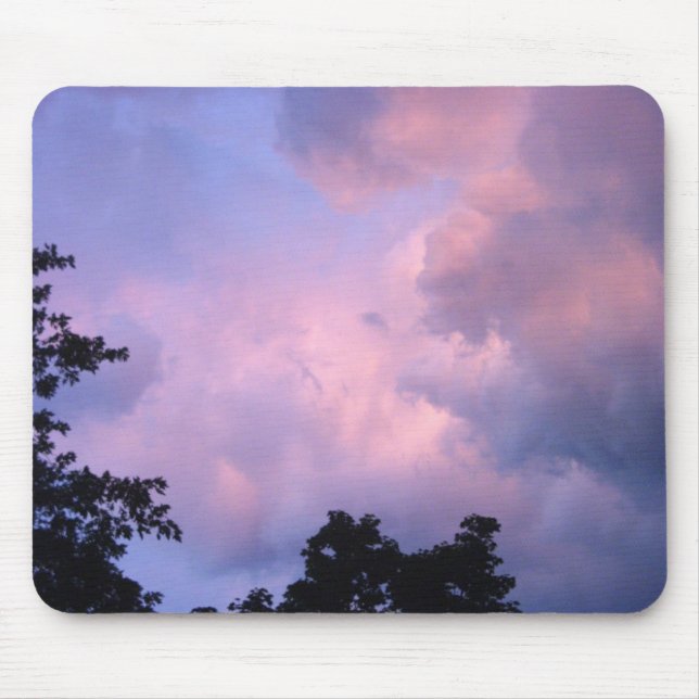 Pink Sky At Night Mouse Pad (Front)