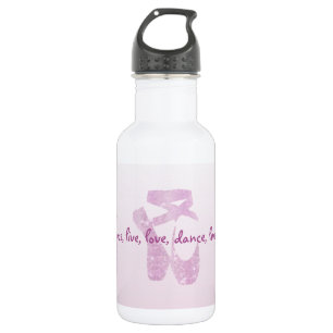 pink slippers 532 ml water bottle