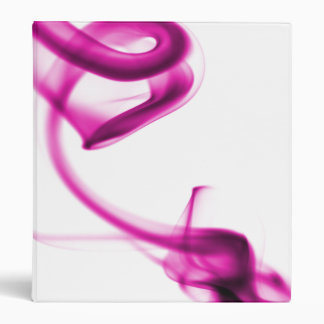 Pink Smoke Abstract Binder