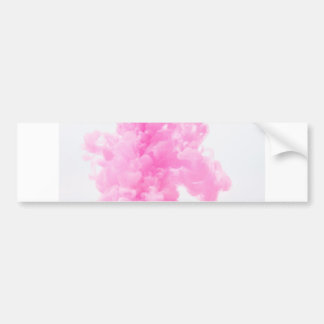 pink smoke bumper sticker
