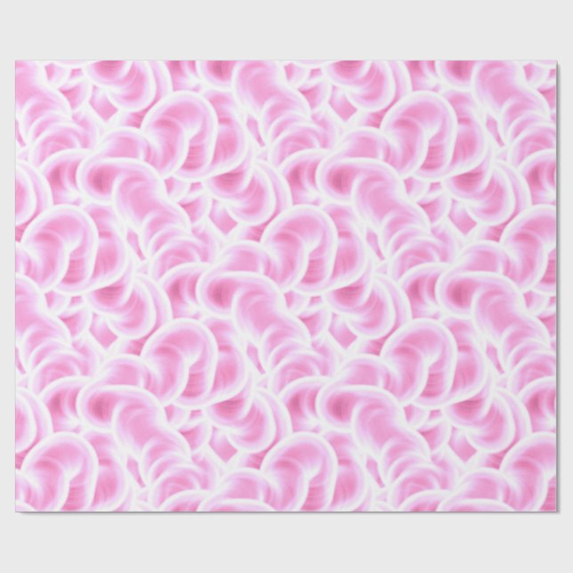 Pink Smoke Wrapping Paper (Flat)