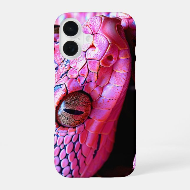 Pink Snake Phone Case (Back)