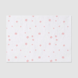 Pink Snowflake Christmas Tissue Paper
