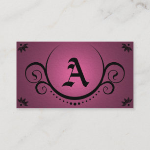 pink sophistications business card