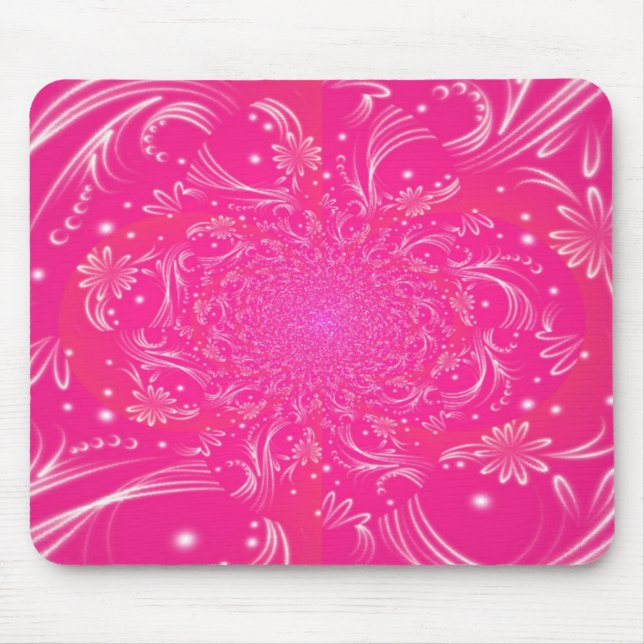 'Pink Space' Mousepad (Front)
