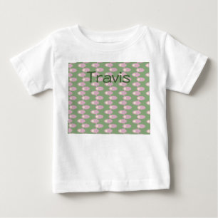 Pink Spaceships Baby T-Shirt