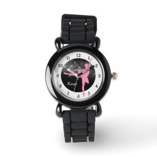 Pink Sparkle Ballerina Watch