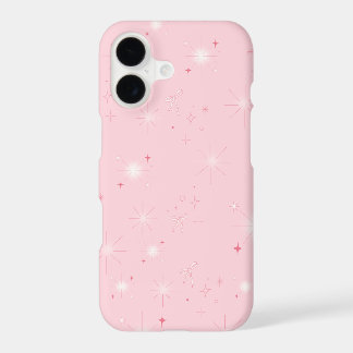Pink Sparkle Bow Phone Case