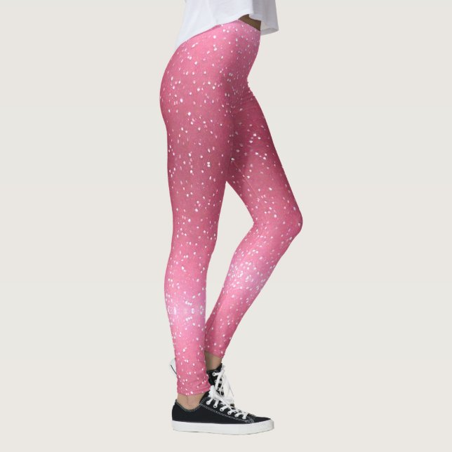 Pink Sparkle Leggings (Right)
