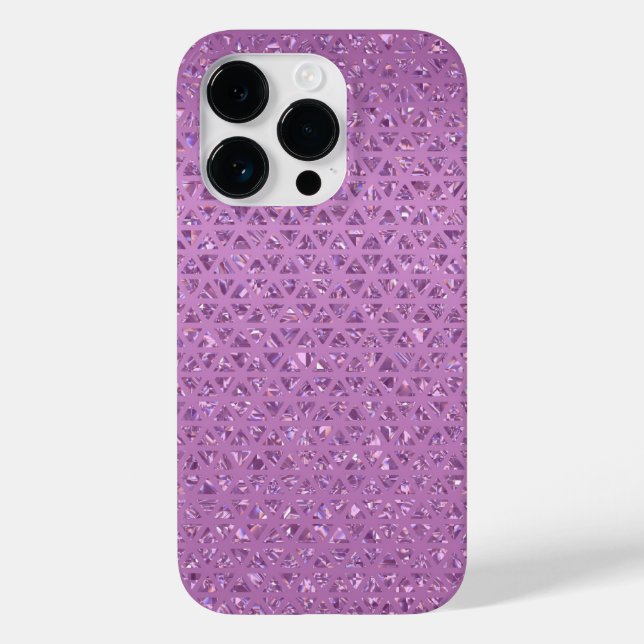Pink Sparkle Mobile Phone Case (Back)