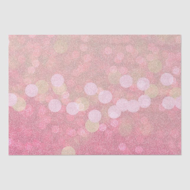Pink Sparkle Tissue Paper (Front)