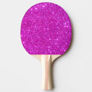 Pink Sparkly Glitter Girly Ping Pong Paddle 2