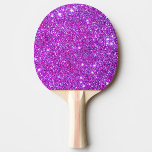 Pink Sparkly Glitter Girly Ping Pong Paddle 4