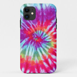 Pink Spiral Tie-Dye Case-Mate iPhone 5 iPhone 11 Case