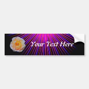 Pink Spirit Rose Bumper Sticker
