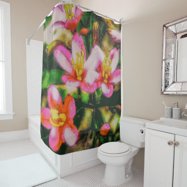 Pink Splash Flowers (In Situ)