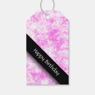 Pink Splash Gift Tags