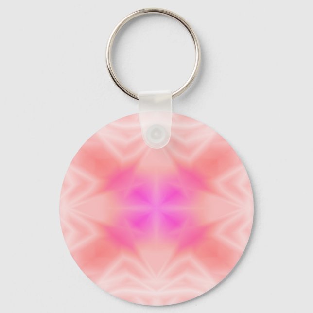 Pink Splash Keychain (Front)