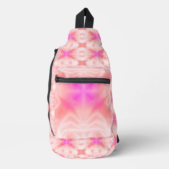 Pink Splash Sling Bag (Front)
