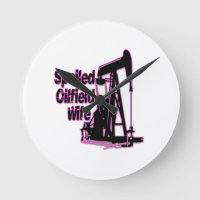 Pink Spoiled Oilfield Wife