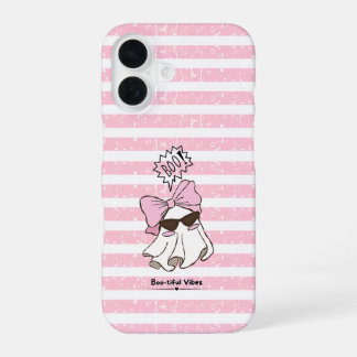 Pink Spooky Cute Ghost Phone Case