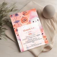 Pink Spooky One Halloween Birthday