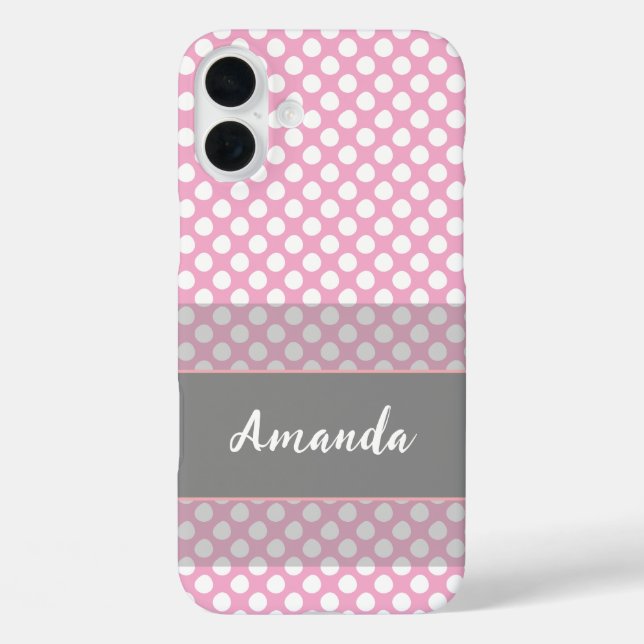  Pink Spot Elegance Case-Mate iPhone Case (Back)