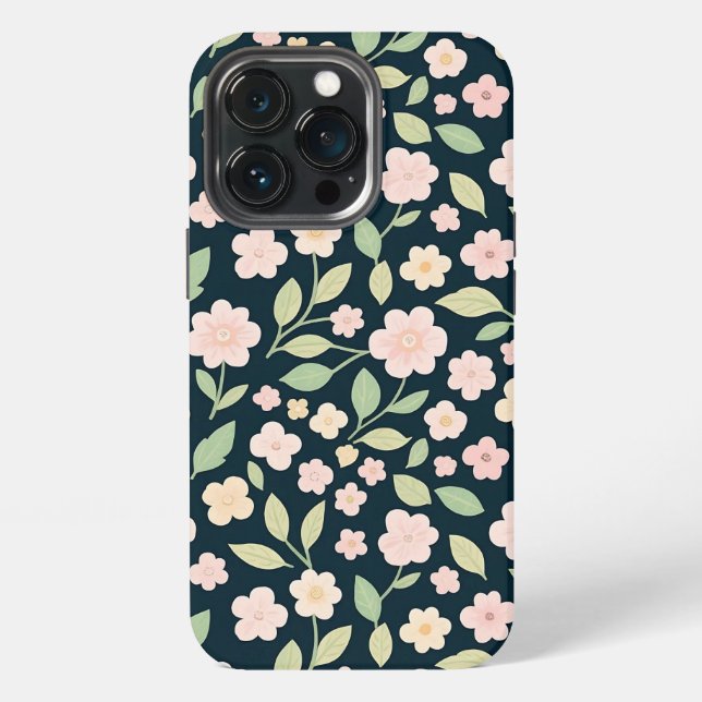 Pink Spring Elegance iPhone Case (Back)