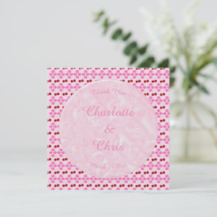 Pink Spring Wedding Cherry blossom and cherries