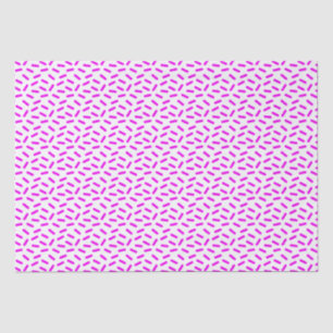 Pink Sprinkles Pattern Custom Tissue Paper
