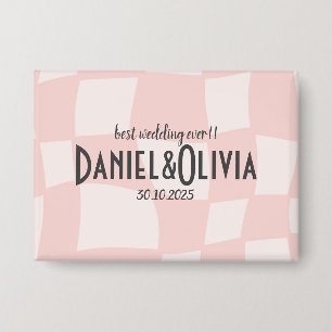 Pink Square Wedding