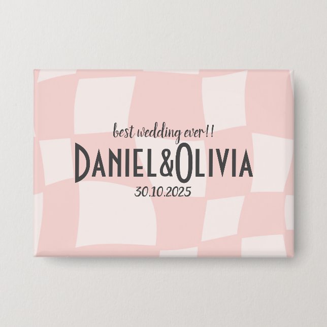 Pink Square Wedding (Front)
